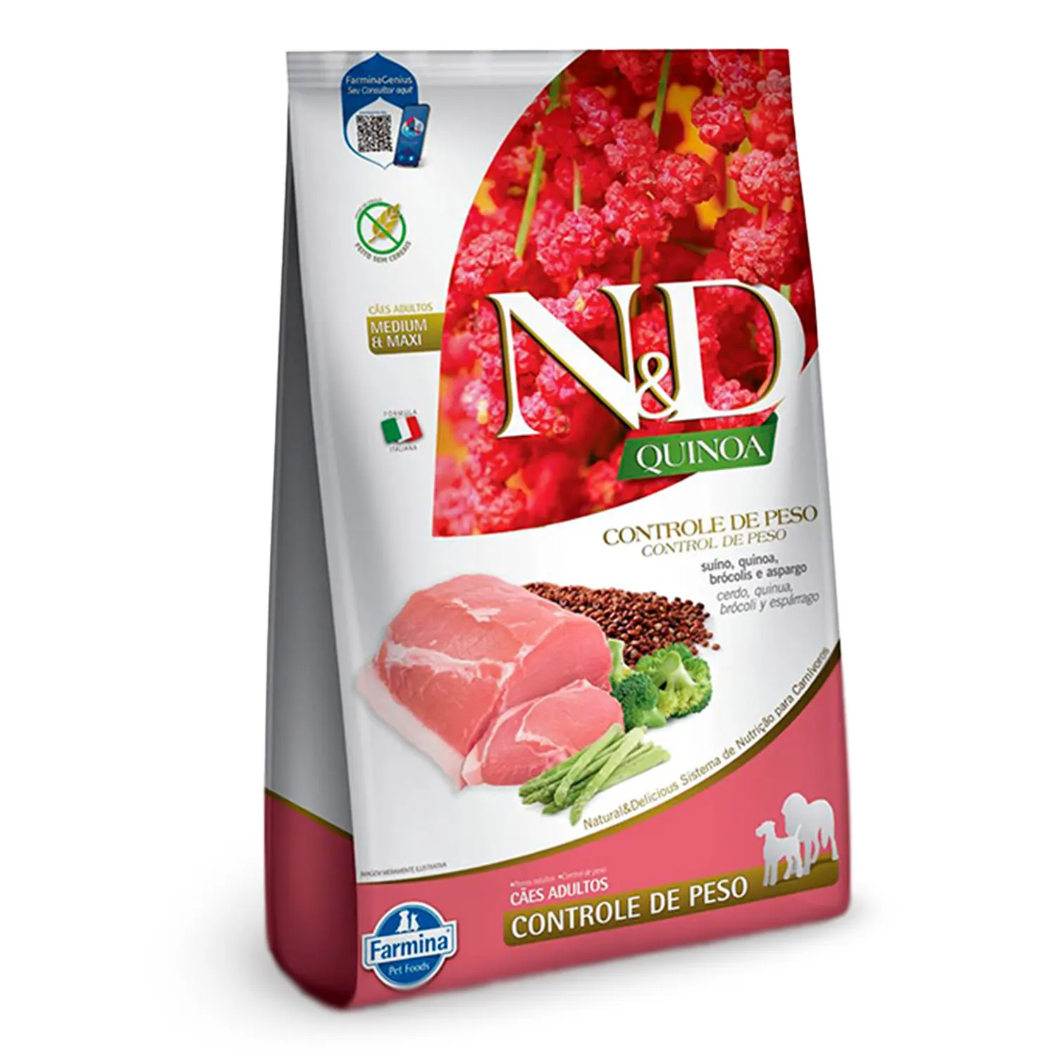 Racao N-D Quinoa Controle de Peso Caes 10.1kg